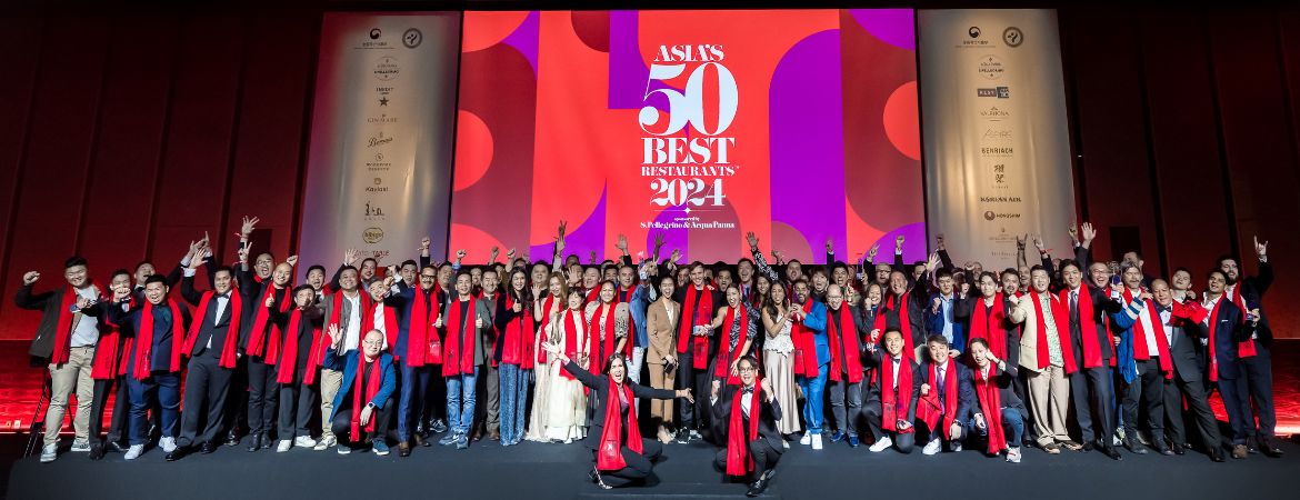 Asia's 50 Best restaurants 2024 award