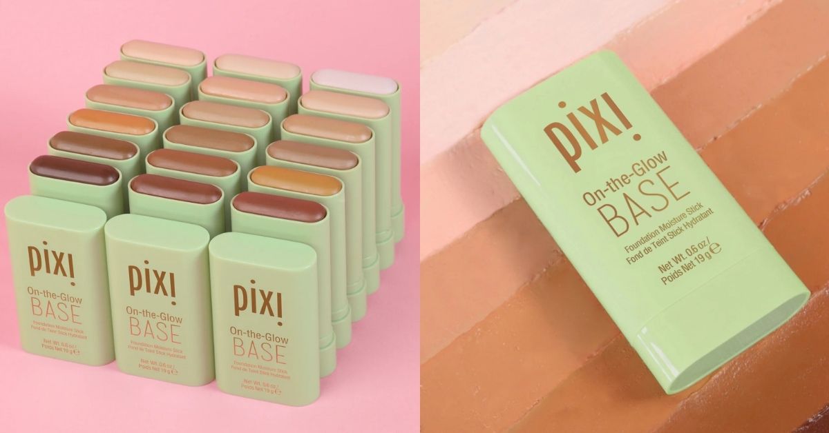 Pixi Beauty On-the-Glow Base Foundation Moisture Stick - Buildable Coverage, Just Swipe