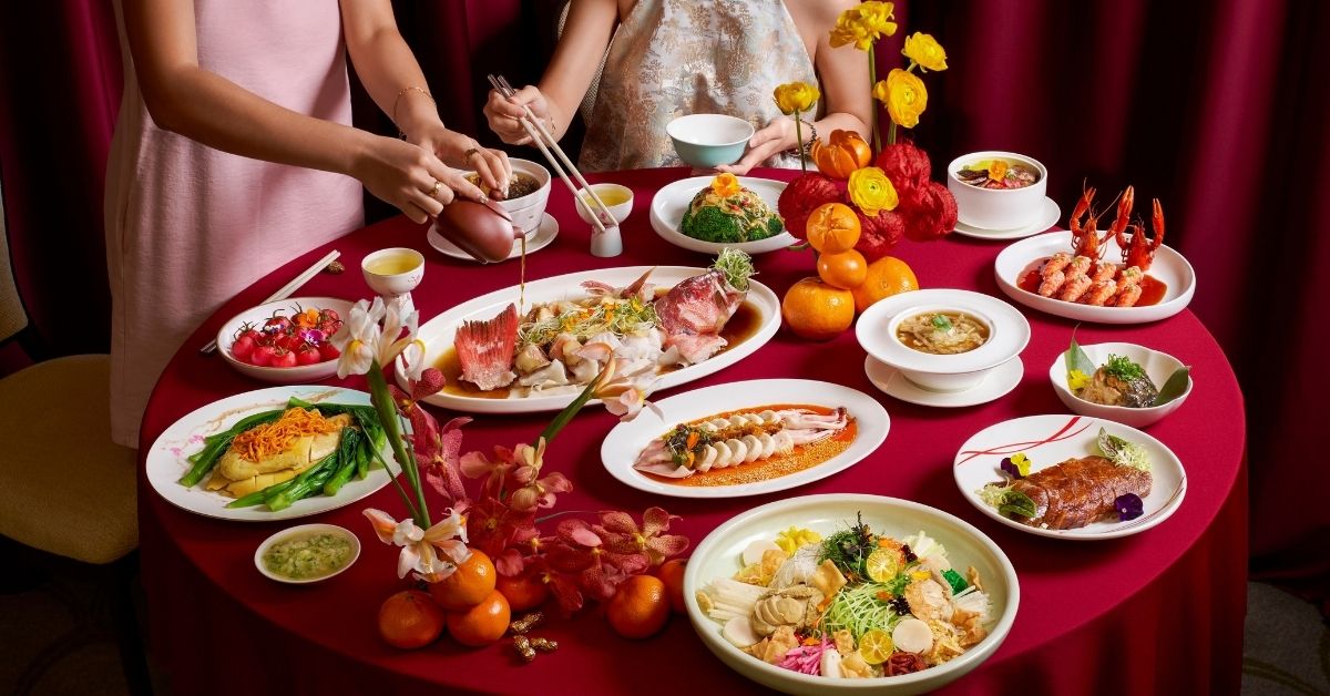 Raffles Hotel Singapore - Festive Set Menus, Dim Sum Set Menu and Artisanal Yu Sheng