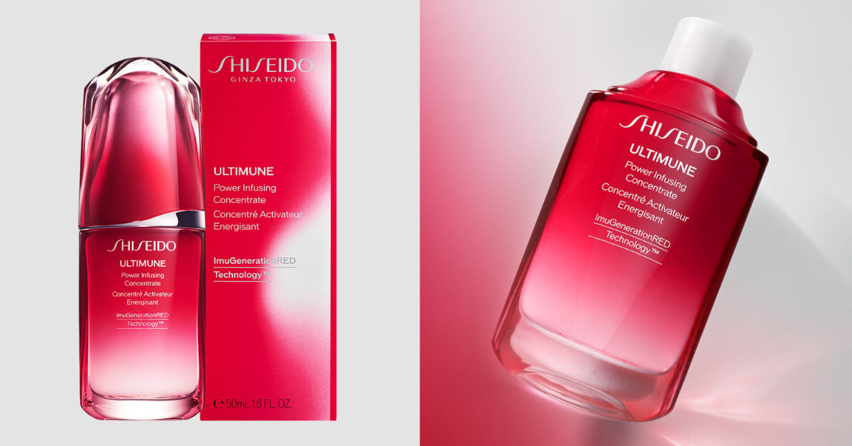 Shiseido Ultimune Power Infusing Concentrate - Lightweight Moisturising Serum for Radiant Skin 