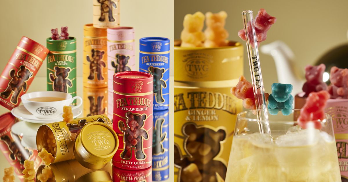 TWG Tea Teddies - Adorable Tea-Infused Fruit Gums for A Yummy Mother’s Day Gift