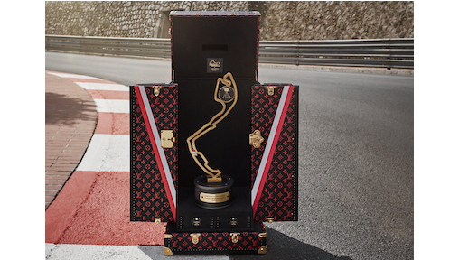 This years Monaco GP trophy with Louis Vuitton sponsoring the travel case.  : r/formula1