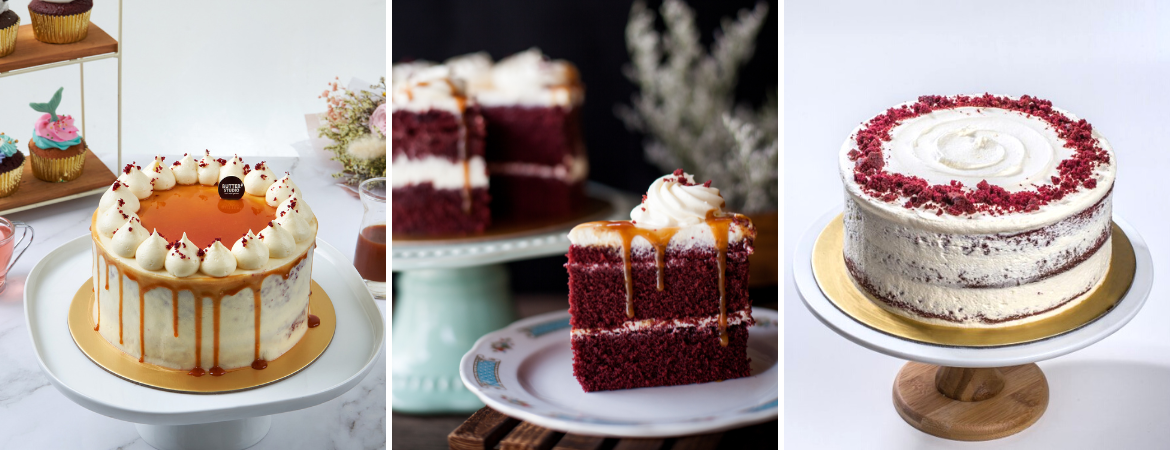 Find your favourite with our curated list of the best red velvet cakes in Singapore!