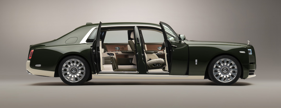 Rolls Royce Phantom Oribe: A Bespoke Rolls Royce Phantom in Collaboration with Hermes