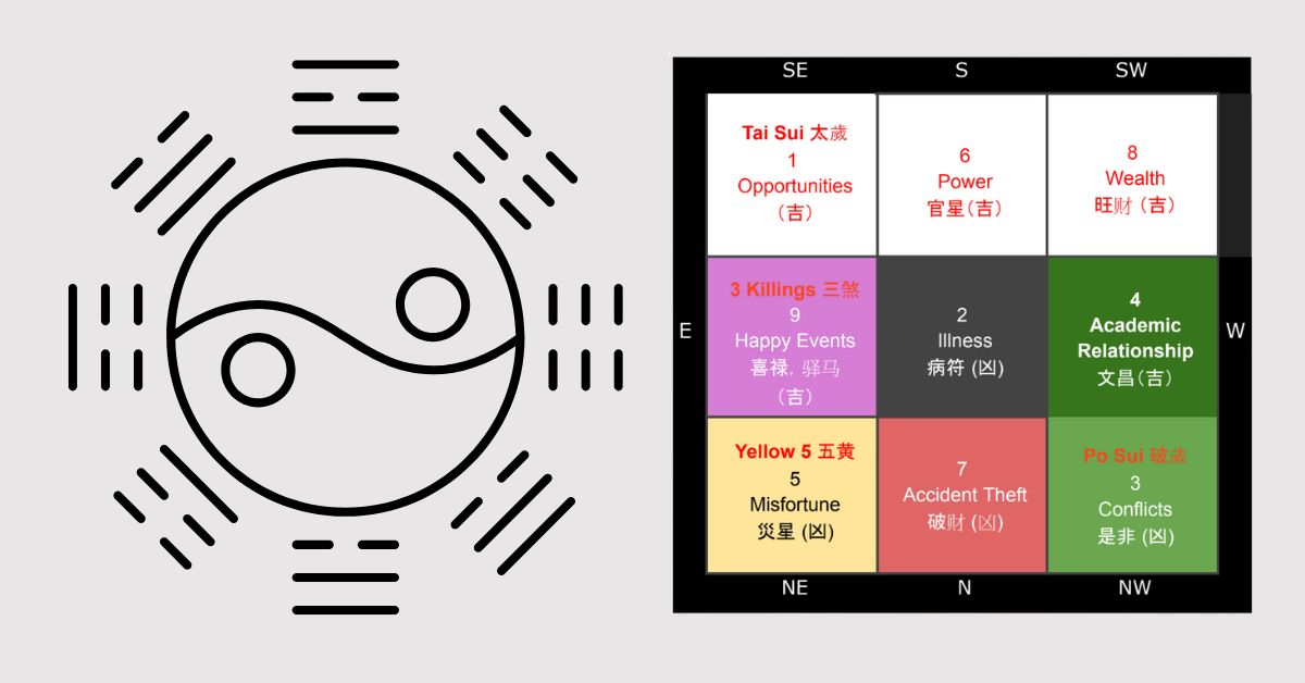 2025 Wood Snake Year Flying Stars Analysis 乙巳年玄空飞星图