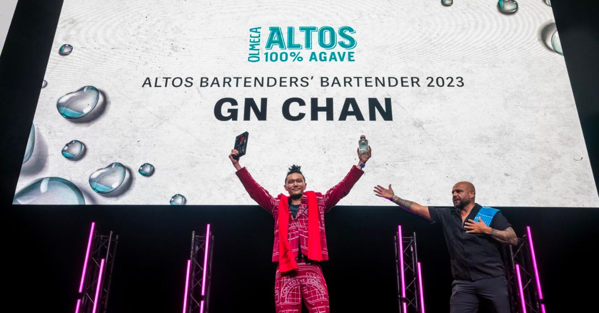 Altos Bartender’s Bartender Award 2023 - GN Chan, Double Chicken Please 
