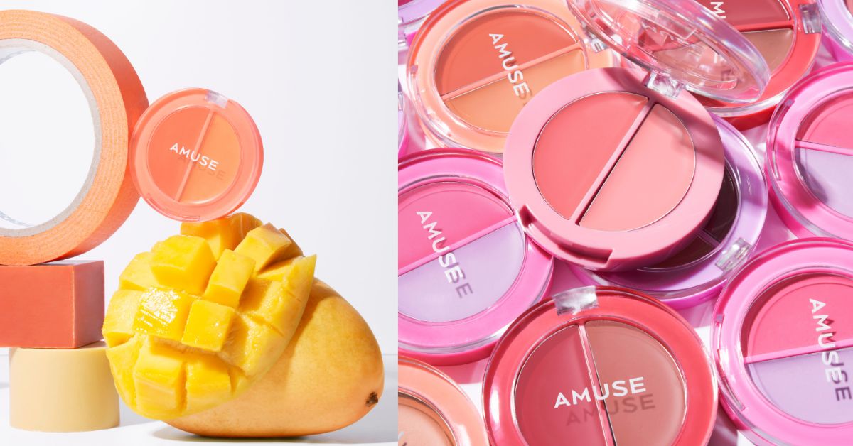 Amuse Lip and Cheek Healthy Balm - K Beauty Viral Blush on Tiktok