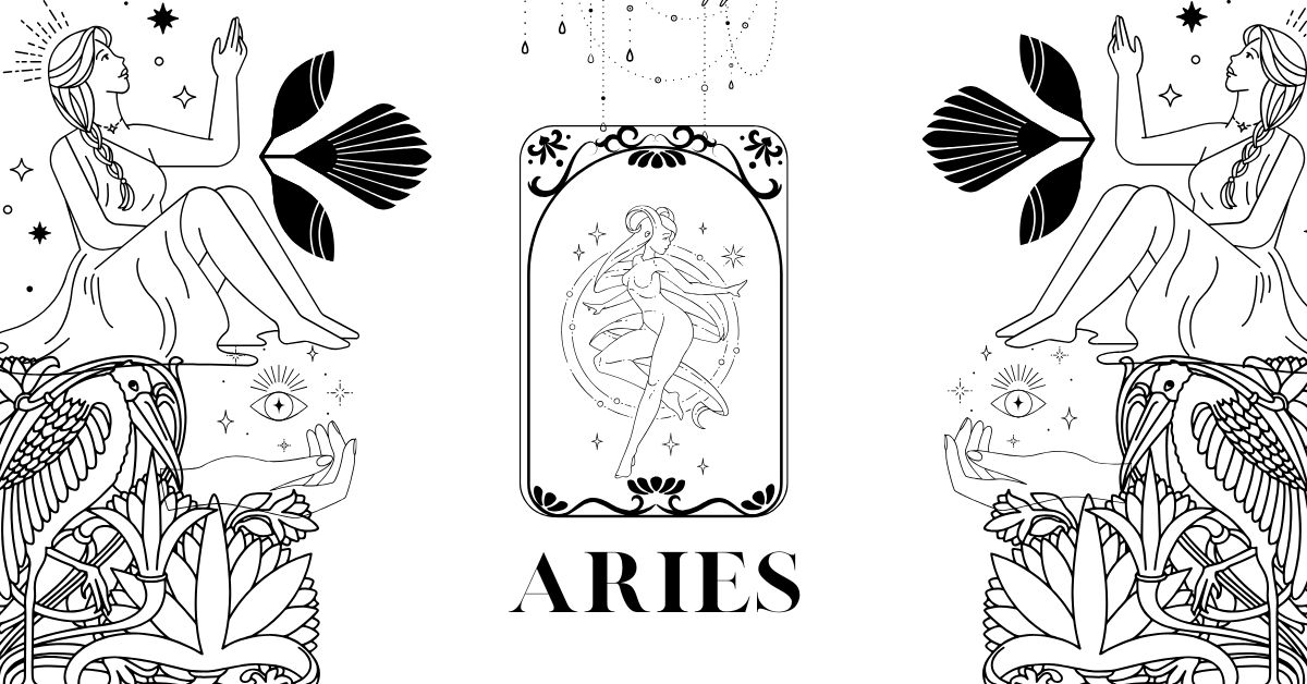 Tarot Card for Aries: Two of Swords