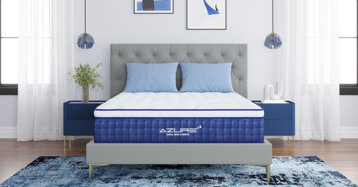 Azure Cool Max Hybrid Mattress - A Luxury Hotel Sleep Experience With Ice Silk Top