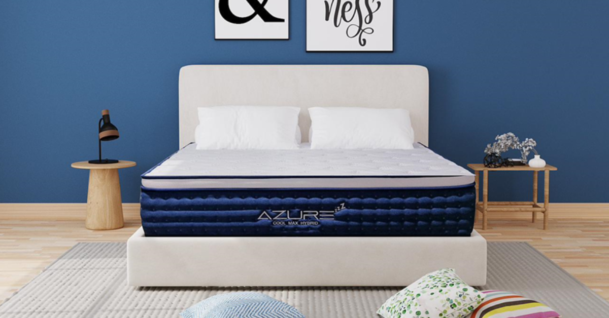 Azure Cool Max Hybrid Mattress - A Luxury Hotel Sleep Experience With Ice Silk Top