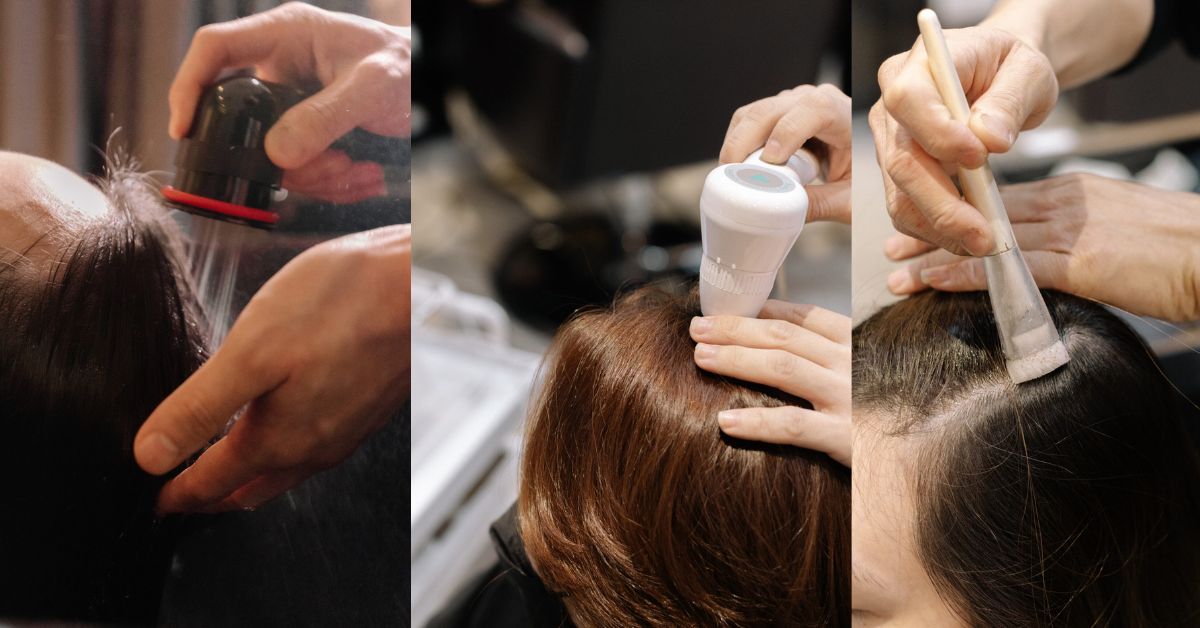 Black Hair Salon Aquapuncture Scalp Treatment – Innovative Water-Powered Technology