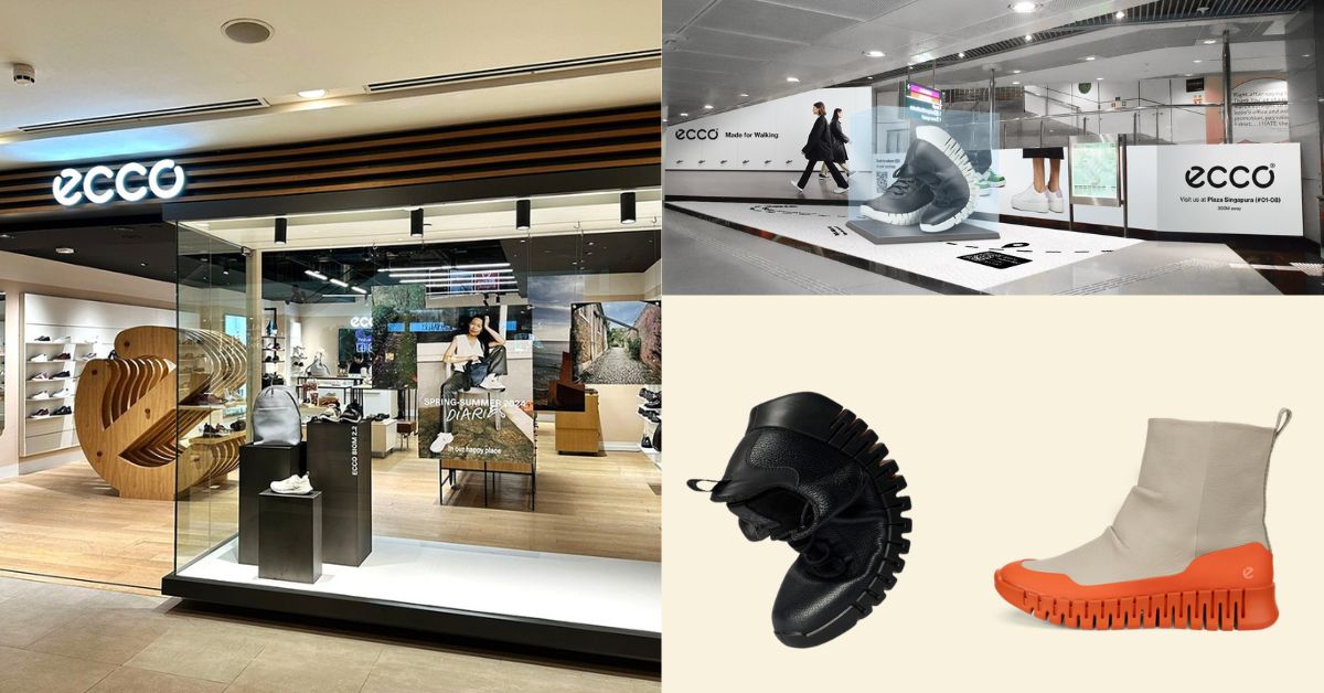 ECCO - Singapore’s Largest 3D Shoe Installation