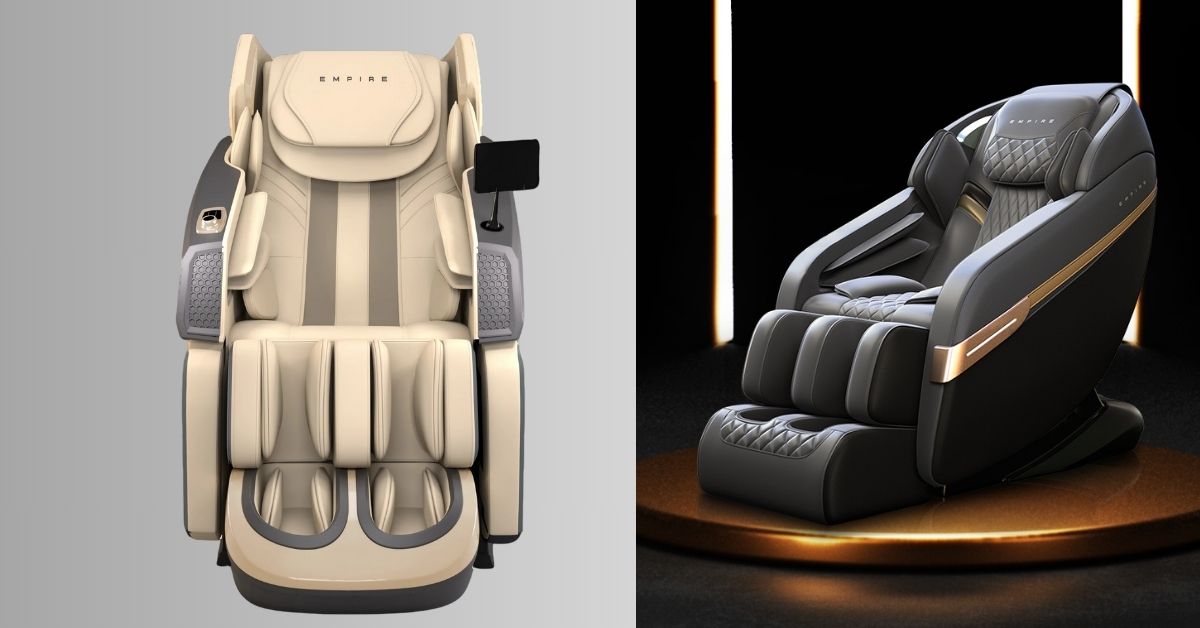 EMPIRE PRIME Massage Chair - For Whole Body Airbags and Premium Six-Roller Massagers  