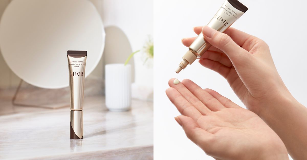 Elixir Retinol Power Wrinkle Smoothening Cream - Top-Selling Ageing Skincare in Japan