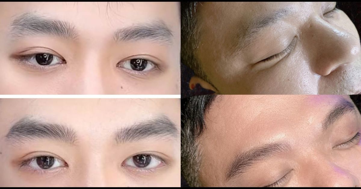 Eva_Browartist - Natural Eyebrow Embroidery for Men