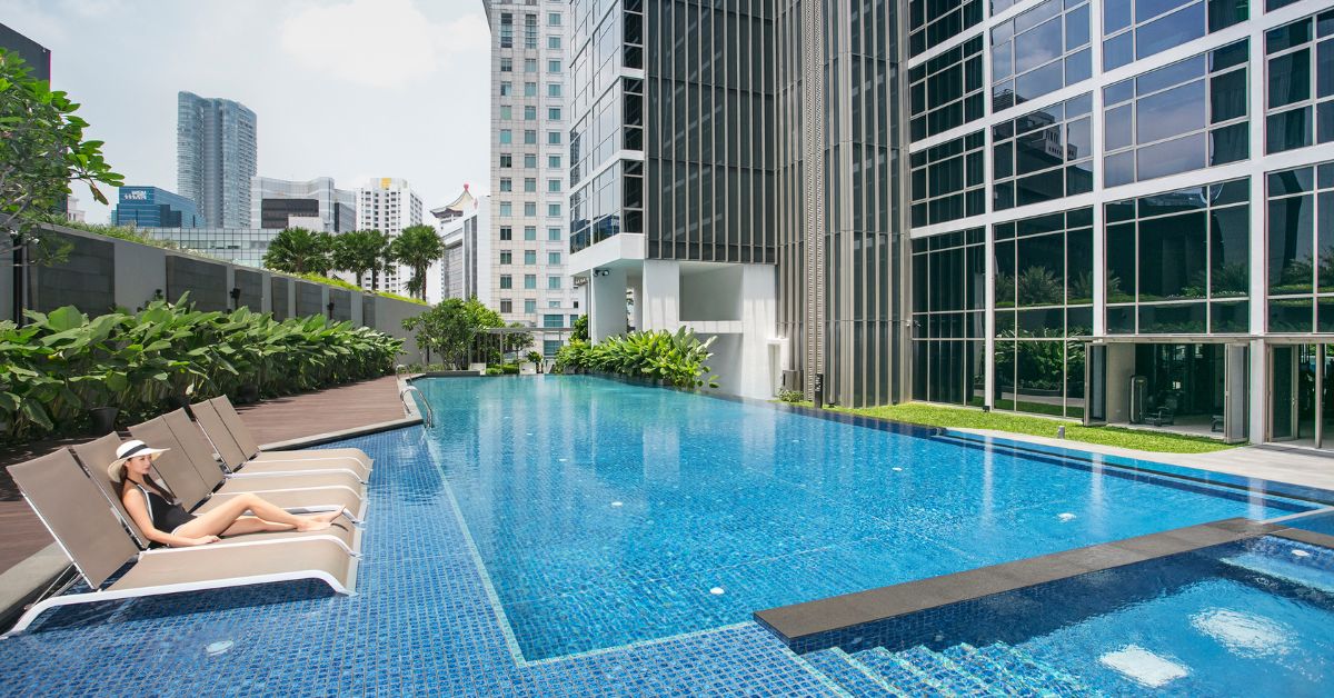 hotel with swimming pool orchard road - Ascott Orchard