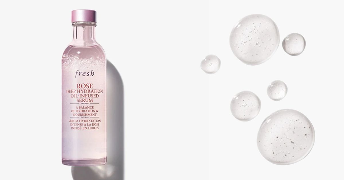 Fresh Rose Deep Hydration Oil-Infused Serum - For Rosy Hydration, No Greasy Finish