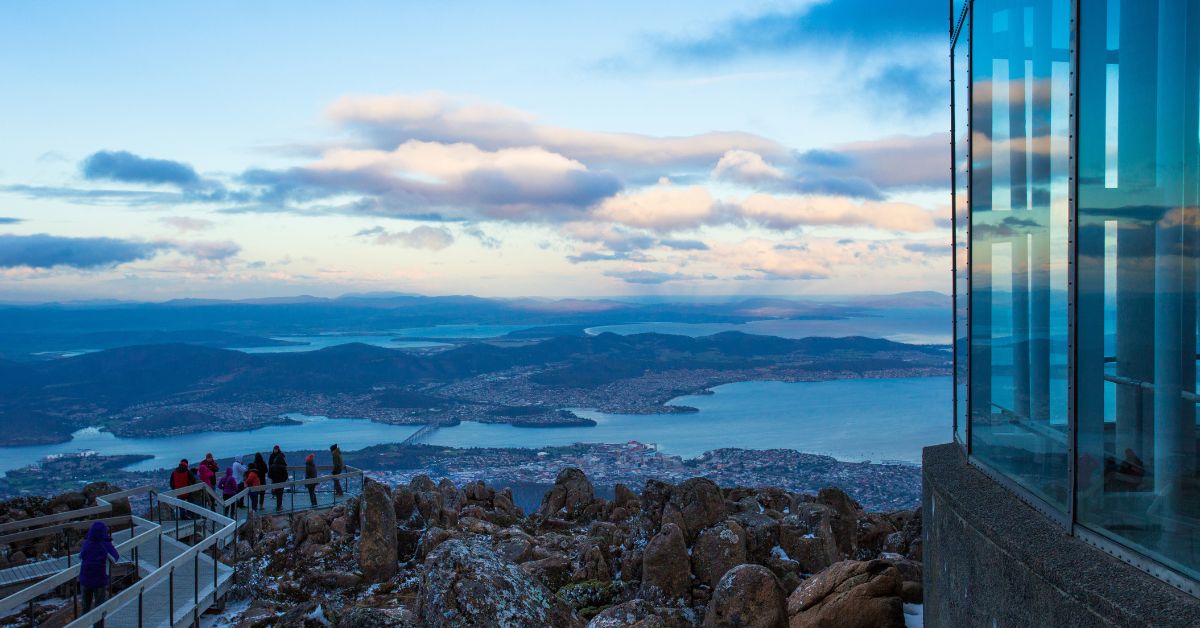 Get that Mountain Experience at Mt Wellington Near Hobart, Tasmania