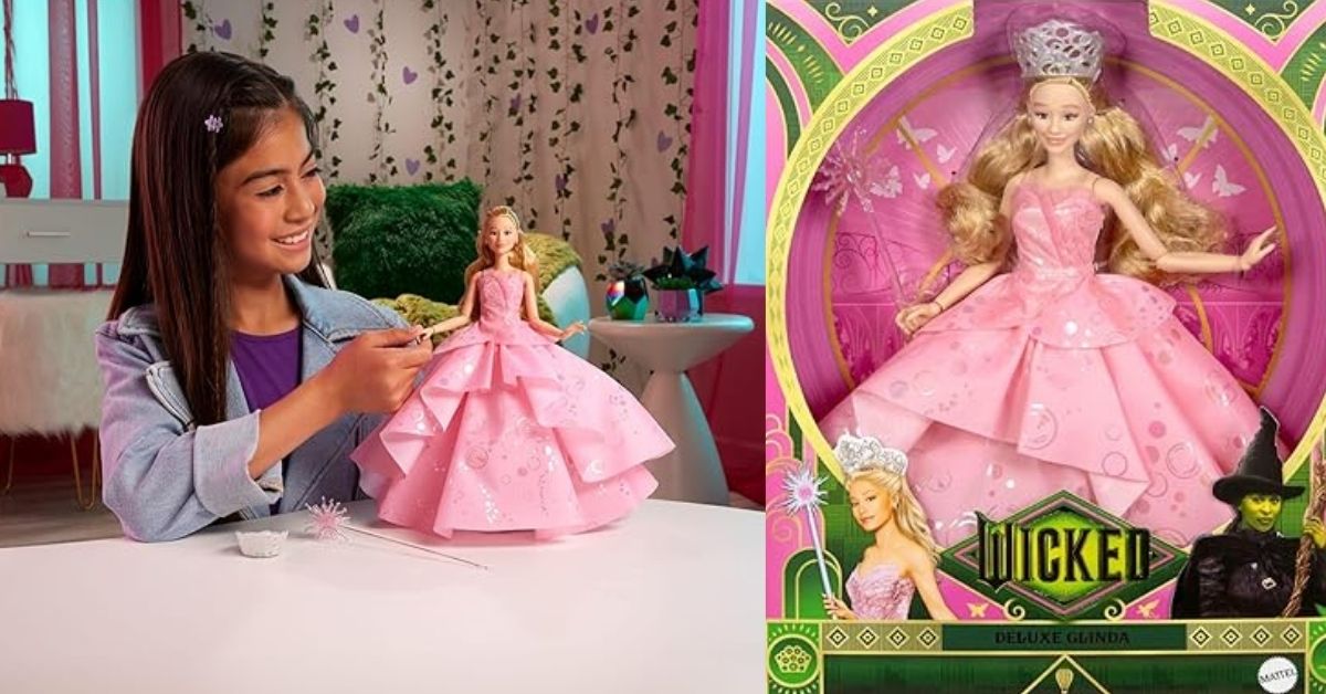 Gifts for Kids Who Are Wicked Fans - Wicked Glinda Deluxe Fashion Doll