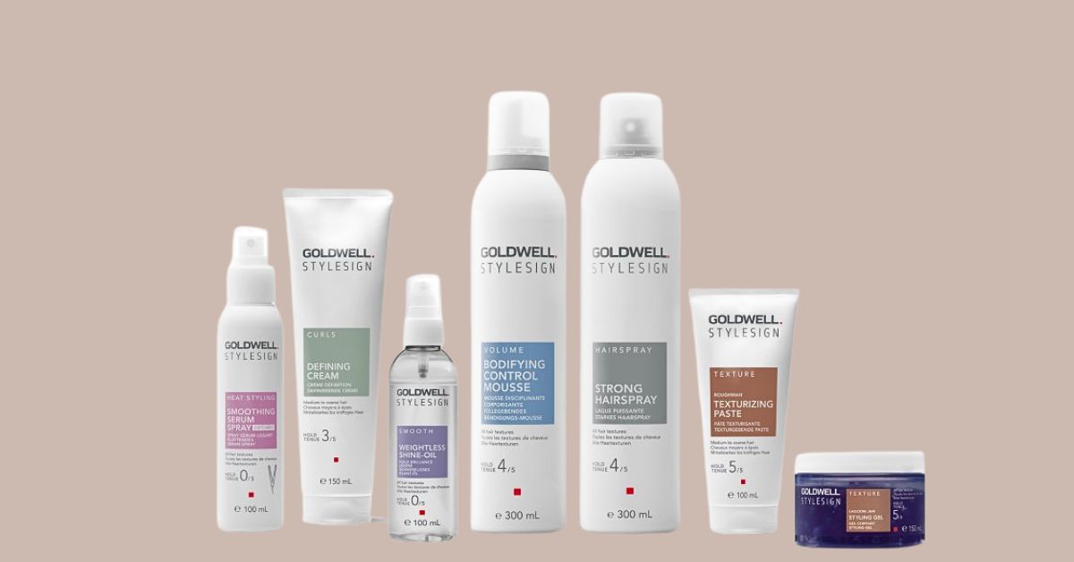 Goldwell StyleSign - New and Improved Styling Products for All Hair Types
