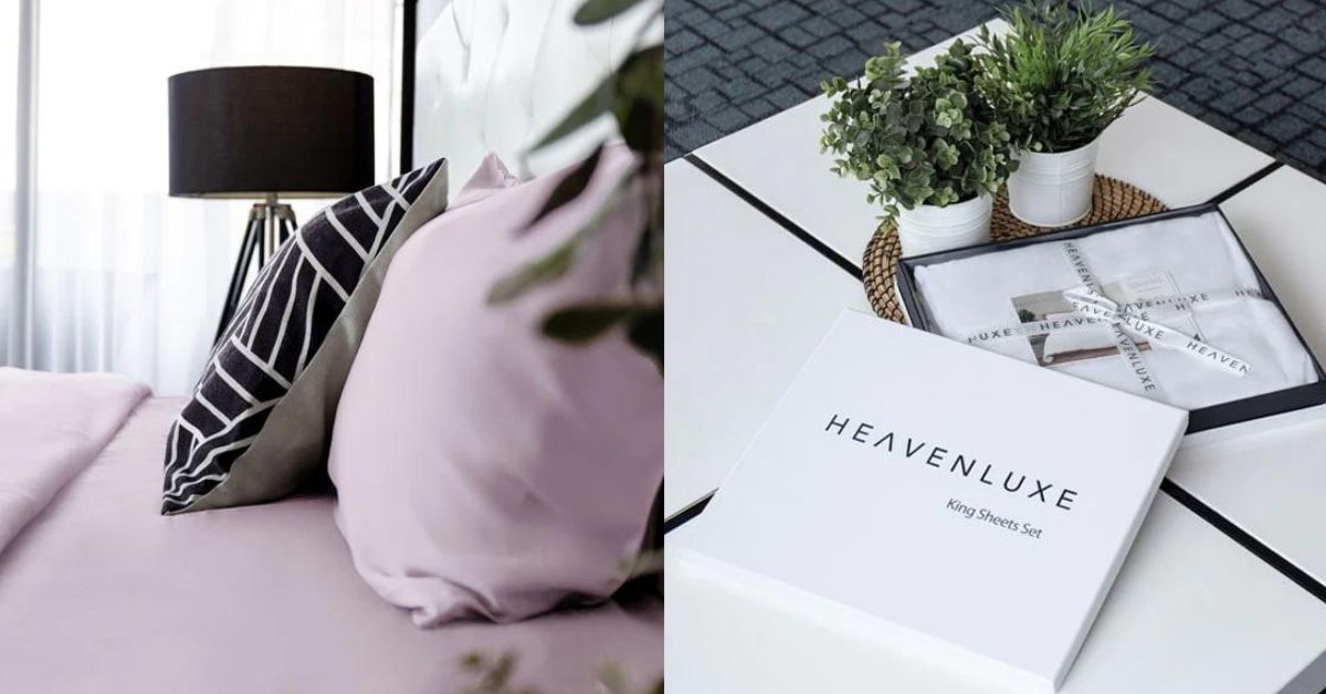 Heavenlux Premium Tencel Lyocell Bundle Set - Smooth and Silky Bedsheets 