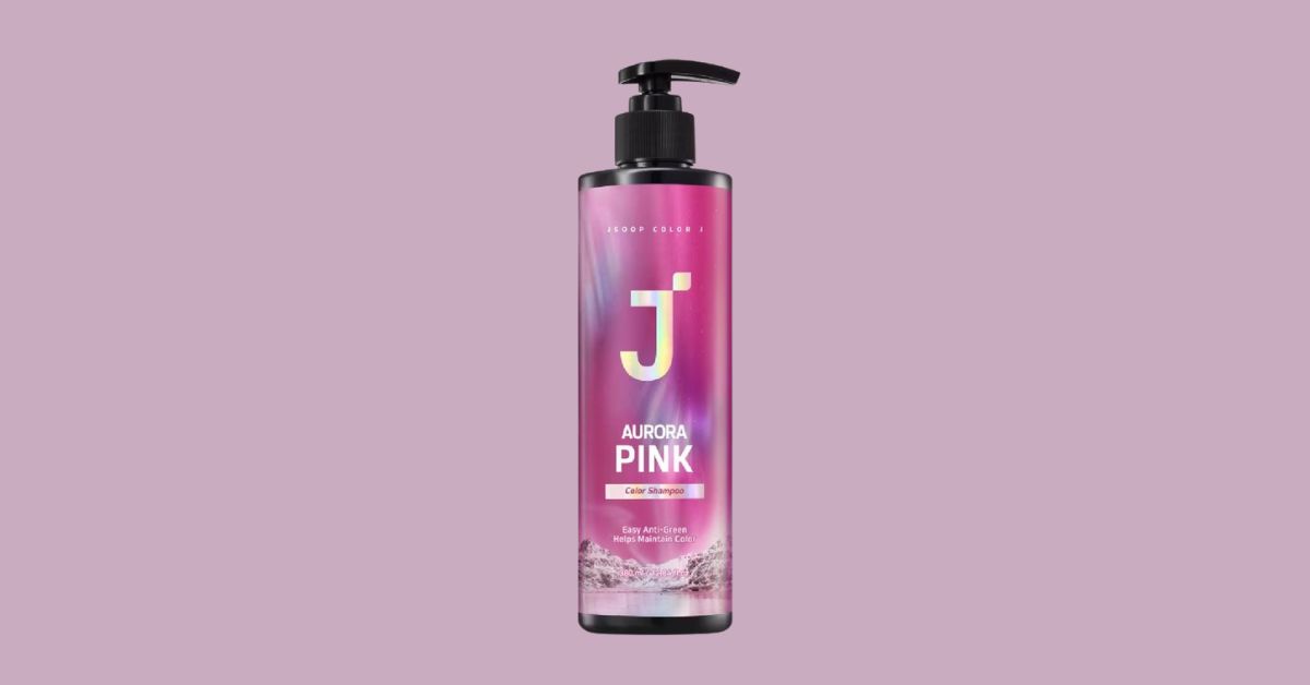 JSOOP Colour J Aurora pink hair shampoo