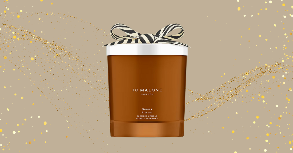 Jo Malone Ginger Biscuit Home Candle - Uniquely Gingerbread Scented Holiday Candle