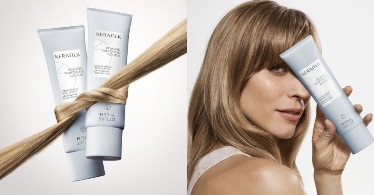 Kerasilk Strengthening Bond Builder - Vegan Haircare for Repairing Hair Damage 