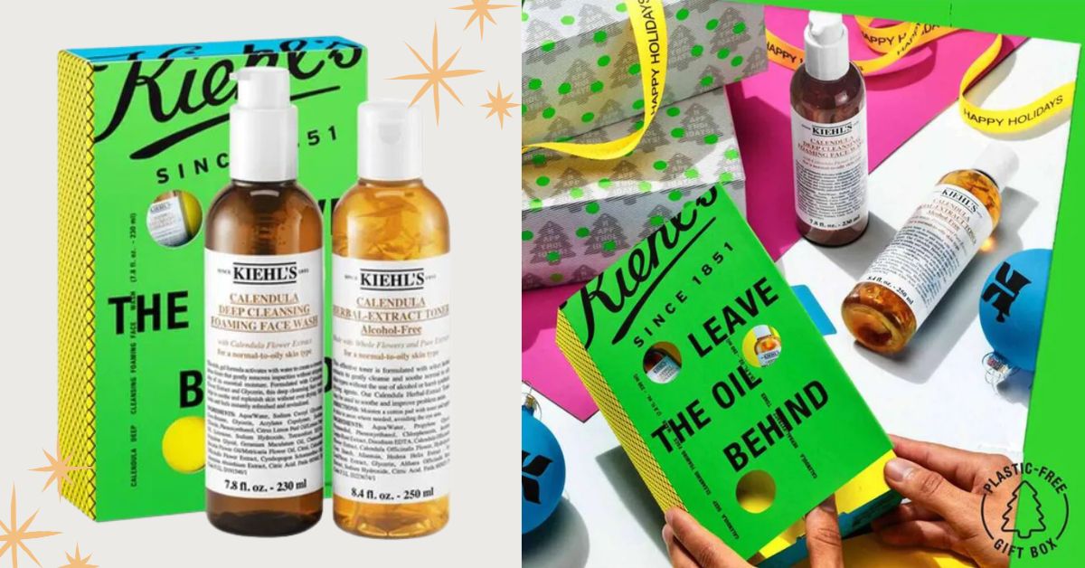 Kiehl’s Leave The Oil Behind Duo (Holiday Limited Edition) - Perfect Skincare Gift for Her