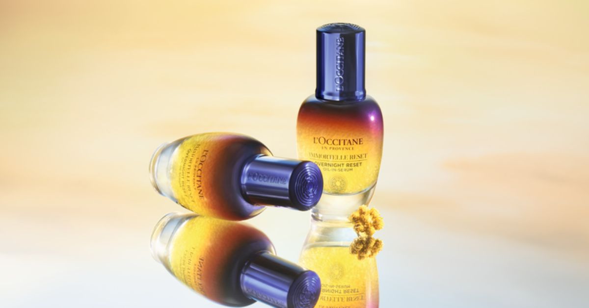 L'Occitane's Immortelle Reset Serum -  New, Flower-Power Formula 