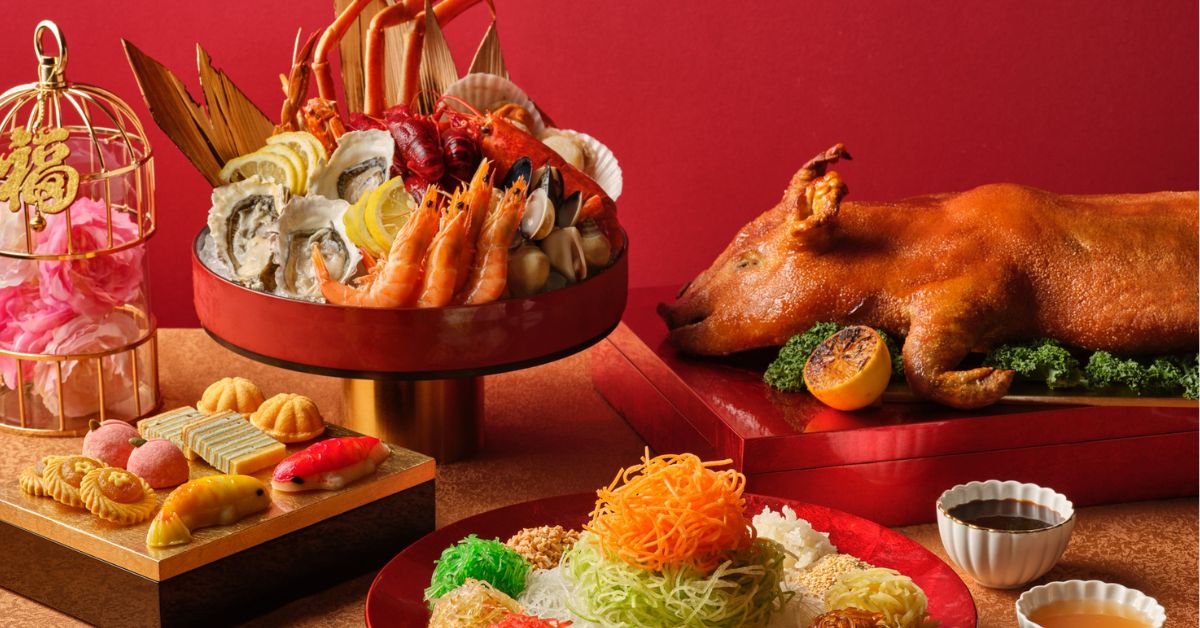 Lunar New Year offerings at Edge Pan Pacific Singapore