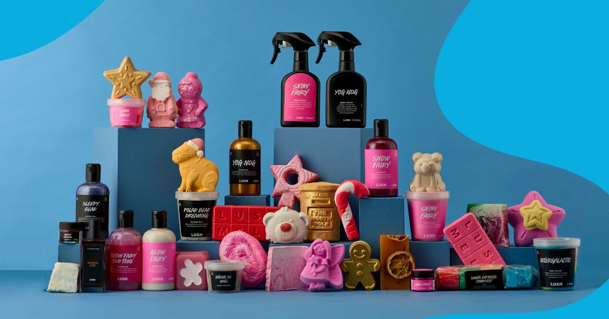 Lush - A Christmas Collection Full of Bathbombs, Bubbles and Glittery Indulgence