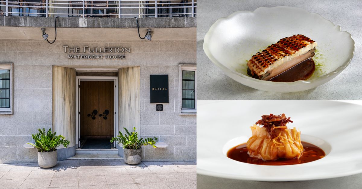 Matera Singapore - Araya - new 1 michelin star restaurant 