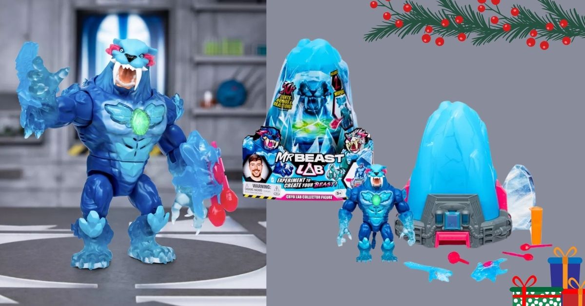 MrBeast Lab Cryo Lab Collector Figure - Viral Christmas Gift for kids