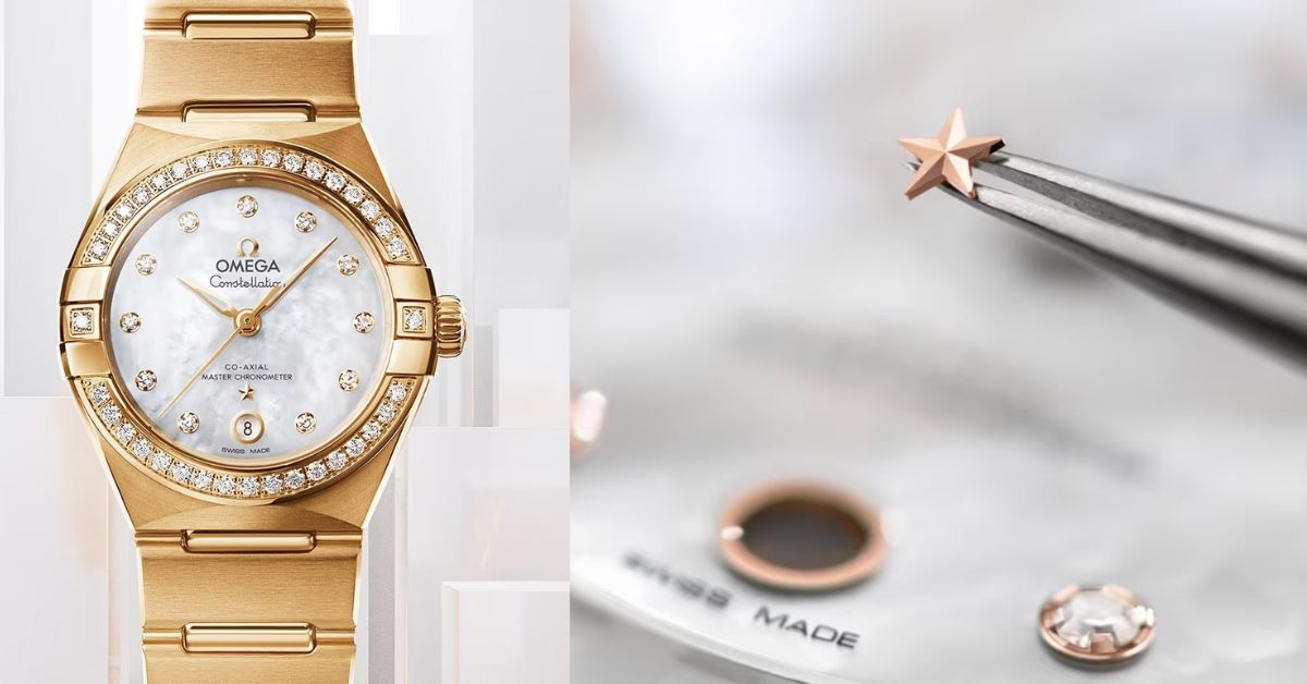 The OMEGA Constellation women watch