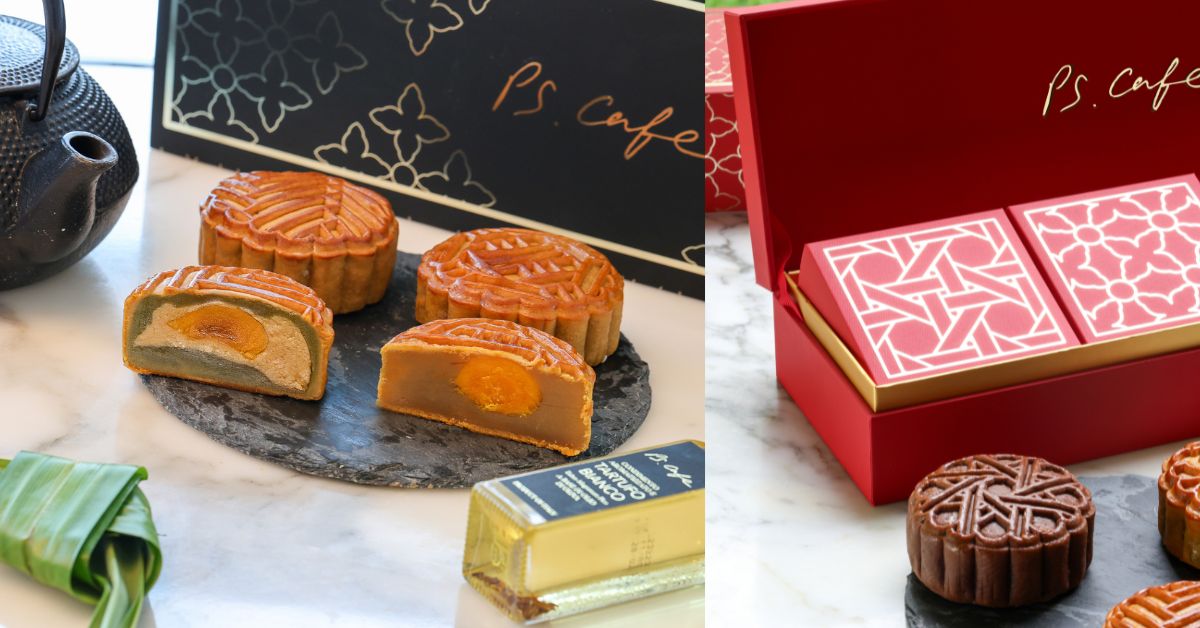 PS.Cafe - traditional baked mooncakes