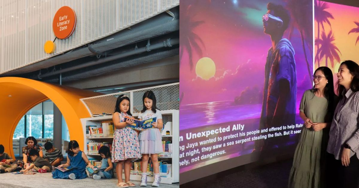 Punggol Library - StoryGen ai library books
