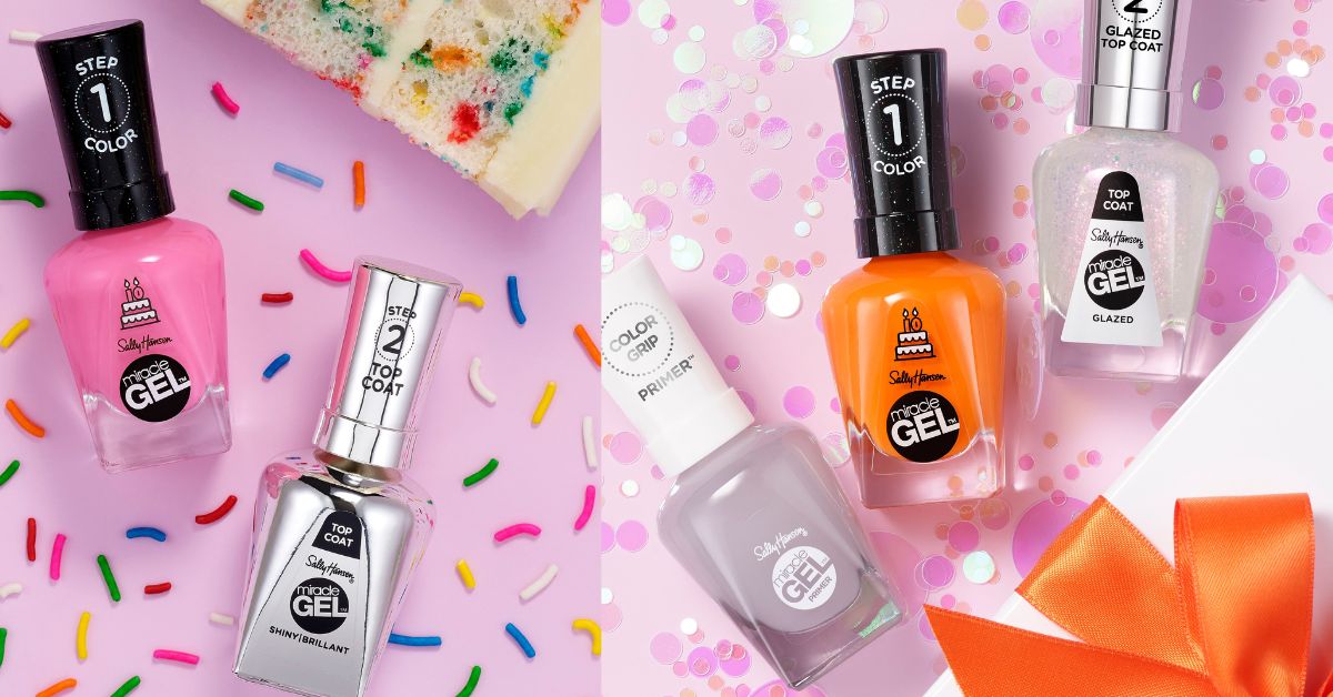 Sally Hansen’s Miracle Gel™ Birthday Collection - Glam At-Home Manicures