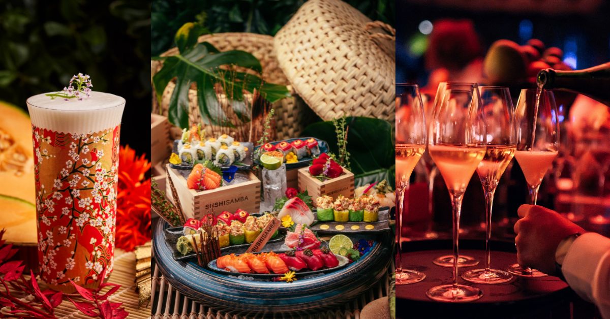 SAMBAROOM by SUSHISAMBA – Fusion Cocktails and Canapés Overlooking the City