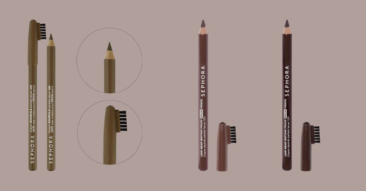 Sephora Collection’s 12H Mistake Proof Brow Pencil - Best Affordable Long-wear, Quick Application Eyebrow Makeup 