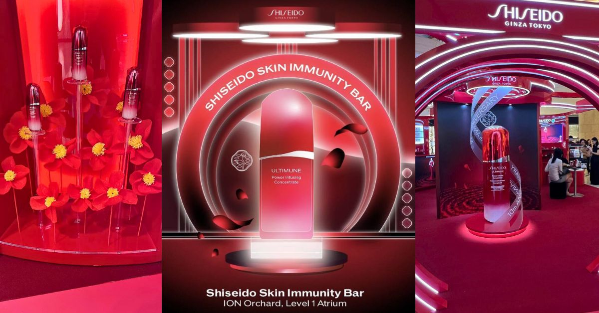 Shiseido Skin Immunity Bar at ION Orchard