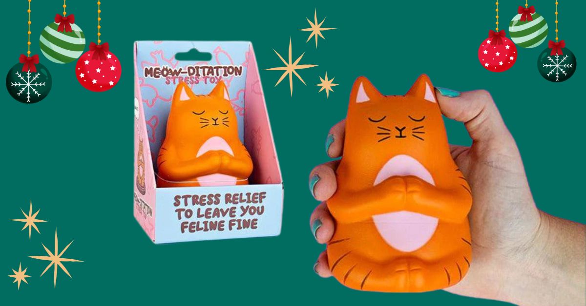 Stress Toy Meowditation - Zen Vibes, But Make it a Cat! 