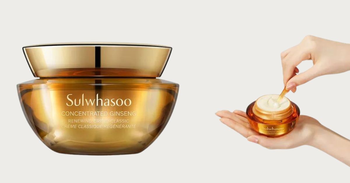 Sulwhasoo Concentrated Ginseng Renewing Cream Classic: Silky Anti-Ageing Formula