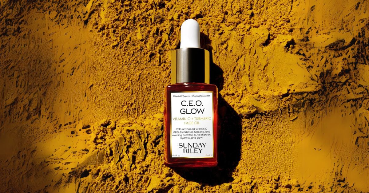 Sunday Riley C.E.O. Glow Vitamin C + Turmeric Face Oil - Great for Red Skin