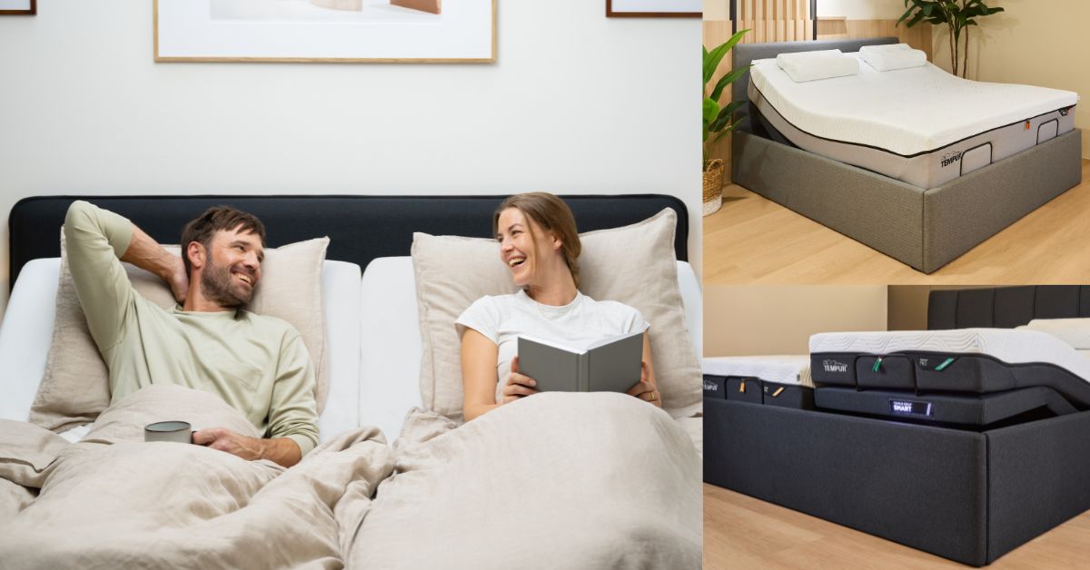 Tempur Smartbase– Breakthrough AI-Powered Adjustable Bedding Technology