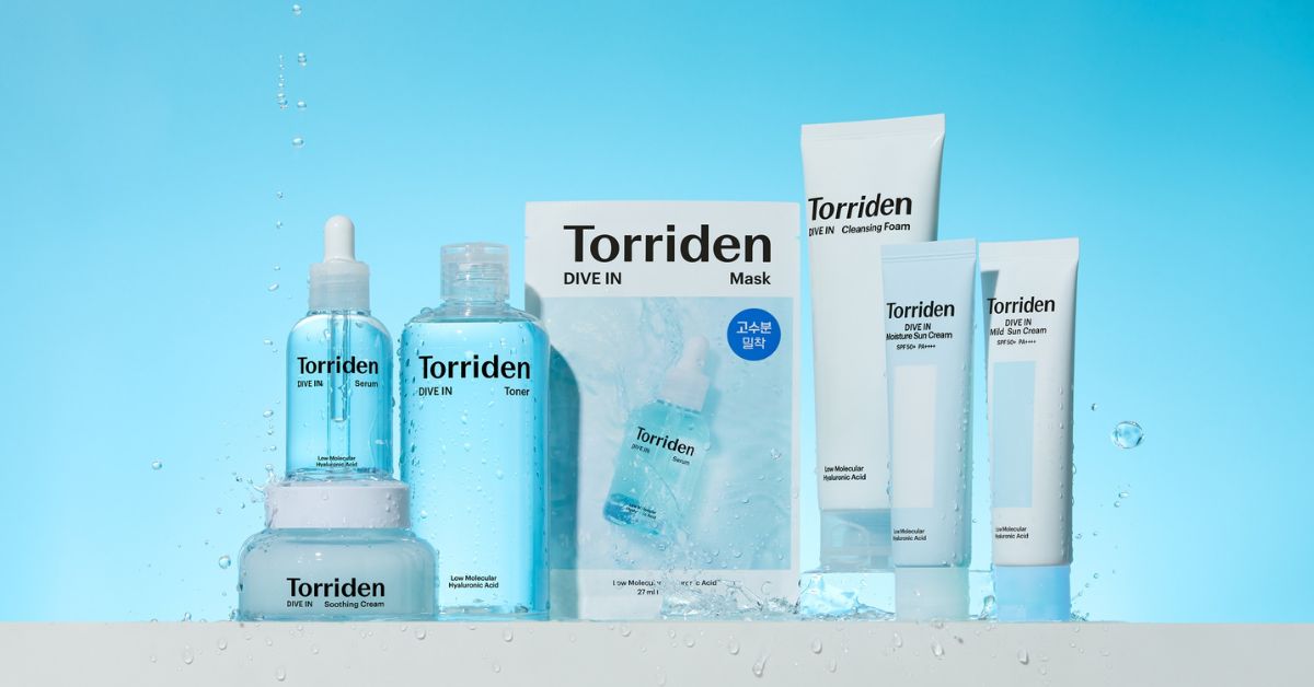 Torriden’s Dive-In Skincare Line with Hyaluronic Acid