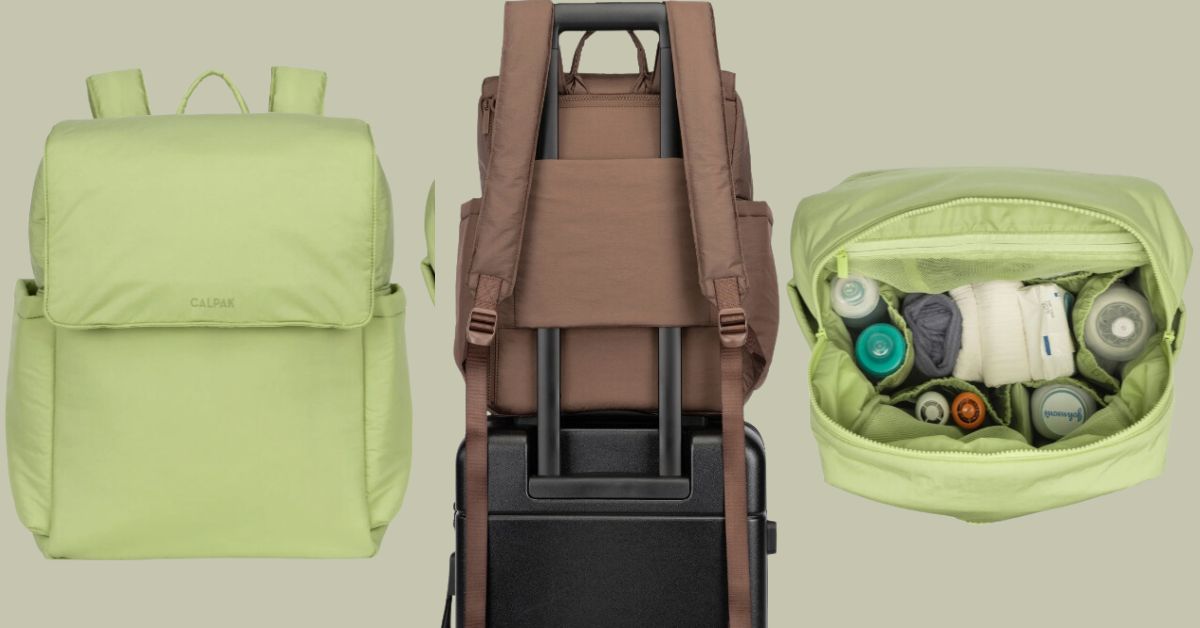 CALPAK Diaper Backpack with Laptop Sleeve - presents for work for Dads 