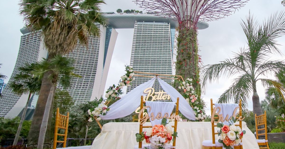 Gardens By The Bay - unique wedding venue singapore