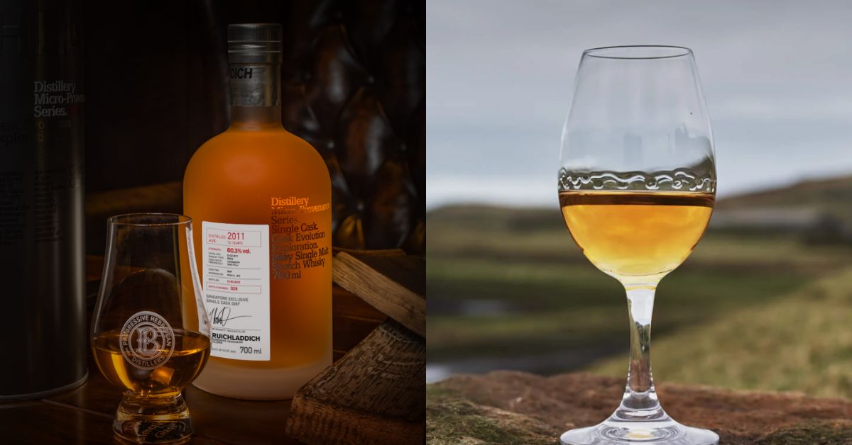 Bruichladdich Micro Provenance Single Cask 0287 - A Limited-edition Whisky for father's day present