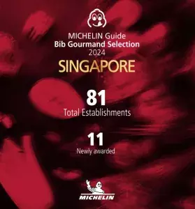 New Bib Gourmand Selection 2024 singapore